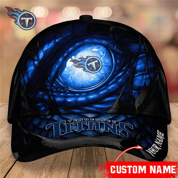 Lowest Price Tennessee Titans Hats Dragon's Eye Custom Name