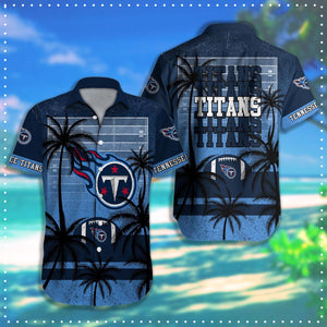 15% SALE OFF Tennessee Titans Hawaiian Shirt Coconut Tree & Ball