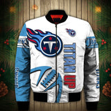 17% OFF Best White Tennessee Titans Jacket Men Cheap For Sale