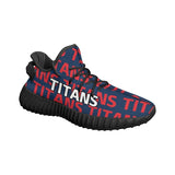 Tennessee Titans Shoes Team Name Repeat - Yeezy Boost 350 style