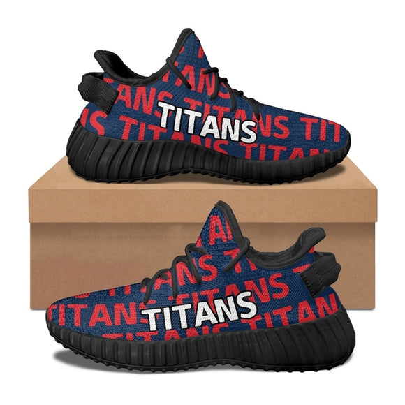 Tennessee Titans Shoes Team Name Repeat - Yeezy Boost 350 style