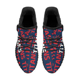 Tennessee Titans Shoes Team Name Repeat - Yeezy Boost 350 style