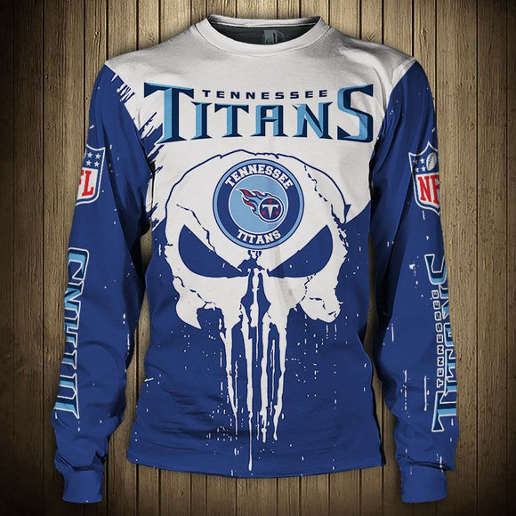 20% OFF Men’s Tennessee Titans Sweatshirt Punisher On Sale