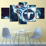 Up To 30% OFF Tennessee Titans Wall Art Lightning Canvas Print