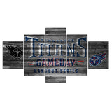 30% OFF Tennessee Titans Wall Decor Wooden No 2 Canvas Print