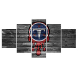 30% OFF Tennessee Titans Wall Decor Wooden No 2 Canvas Print