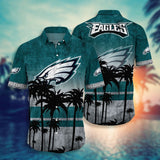 Vintage Philadelphia Eagles Shirt Coconut Tree Footballfan365