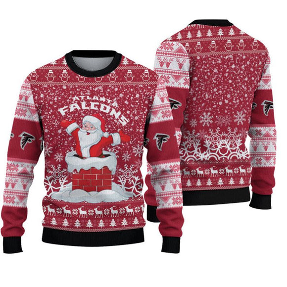 20% OFF Vintage Atlanta Falcons Sweatshirt Cute Santa Claus
