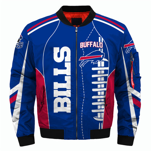 17% OFF Vintage Buffalo Bills Jacket Rugby Ball For Sale