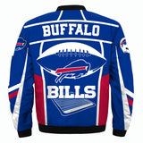 17% OFF Vintage Buffalo Bills Jacket Rugby Ball For Sale