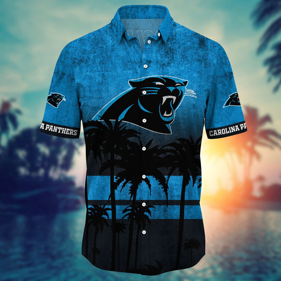 15% OFF Vintage Carolina Panthers Shirt Coconut Tree For Men