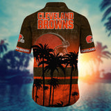 15% OFF Vintage Cleveland Browns Shirt Coconut Tree For Men