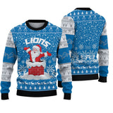 20% OFF Vintage Detroit Lions Sweatshirt Cute Santa Claus