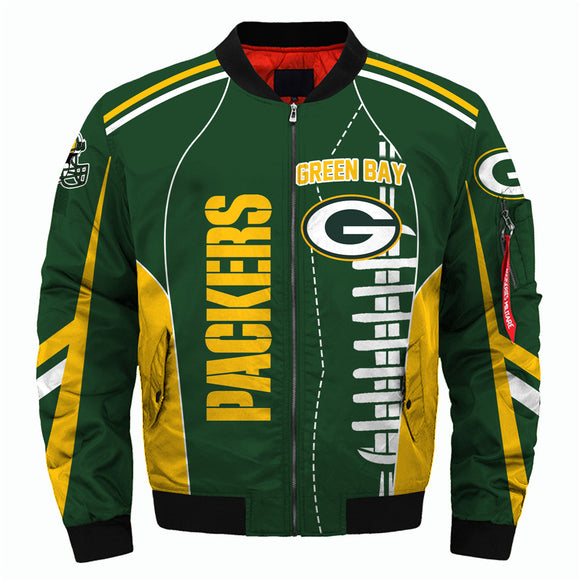 17% OFF Vintage Green Bay Packers Jacket Rugby Ball For Sale