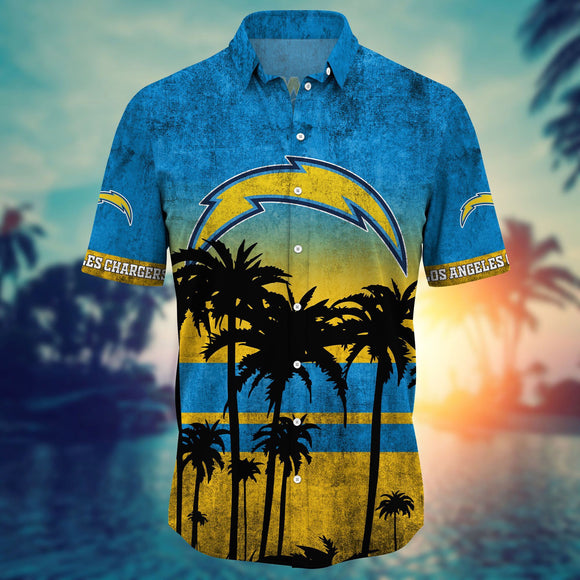 15% OFF Vintage Los Angeles Chargers Shirt Coconut Tree For Men