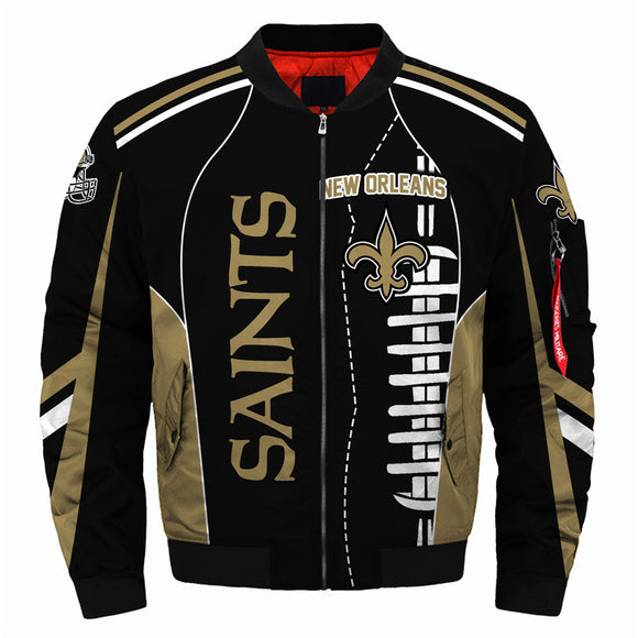 17% OFF Vintage New Orleans Saints Jacket Rugby Ball For Sale