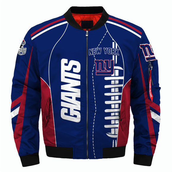 17% OFF Vintage New York Giants Jacket Rugby Ball For Sale