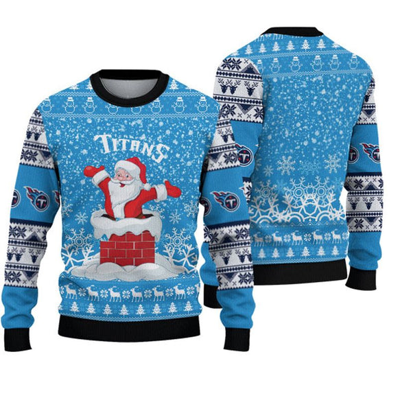 20% OFF Vintage Tennessee Titans Sweatshirt Cute Santa Claus