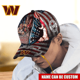 Lowest Price Washington Commanders Baseball Caps Mascot Flag Custom Name