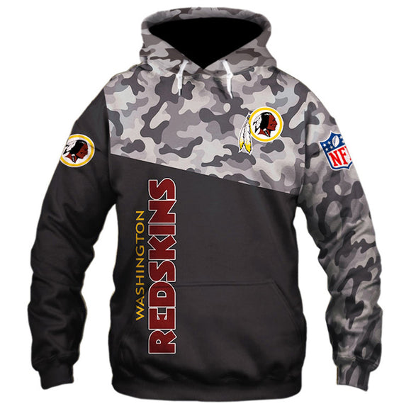 20% OFF Washington Commanders Military Hoodie 3D- Limited Time Sale
