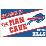 25% OFF Welcome To The Man Cave Buffalo Bills Flag 3x5 Ft