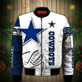 White Dallas Cowboys Jacket Mens Footballfan365