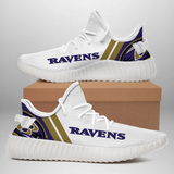 28% OFF Cheap White Baltimore Ravens Tennis Shoes