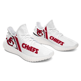 28% OFF Cheap White Kansas City Chiefs Tennis Shoes