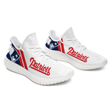 28% OFF Cheap White New England Patriots Tennis Shoes