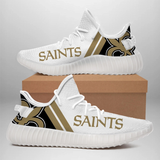 28% OFF Cheap White New Orleans Saints Tennis Shoes