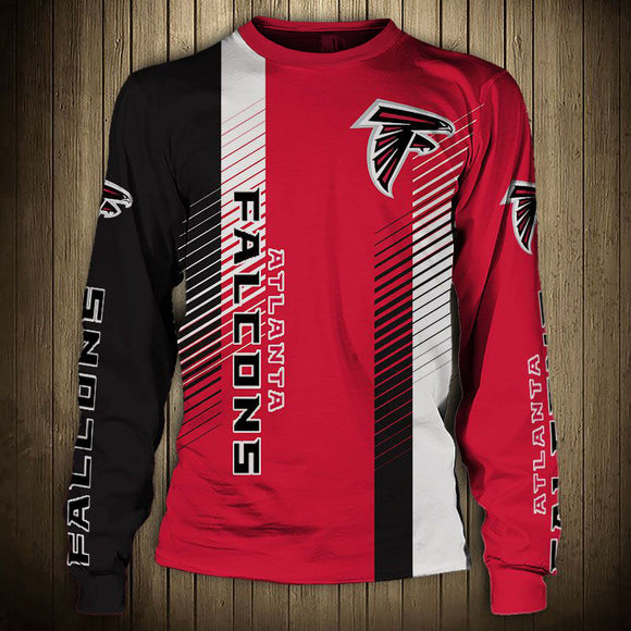 20% SALE OFF Women’s Atlanta Falcons Sweatshirt Stripe