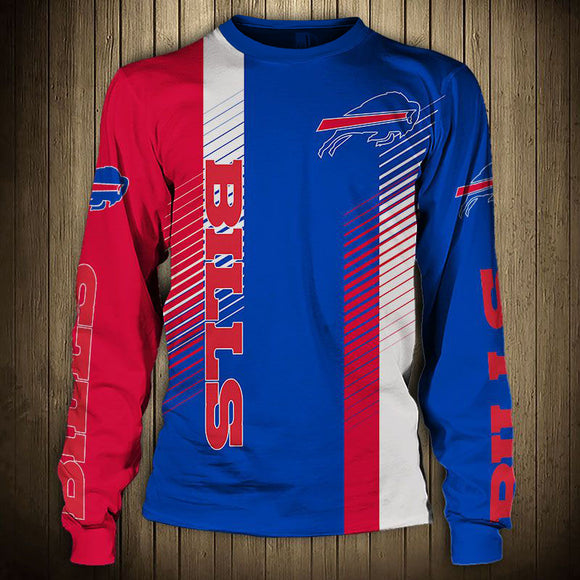20% SALE OFF Women’s Buffalo Bills Sweatshirt Stripe