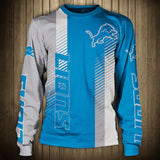20% SALE OFF Women’s Detroit Lions Sweatshirt Stripe