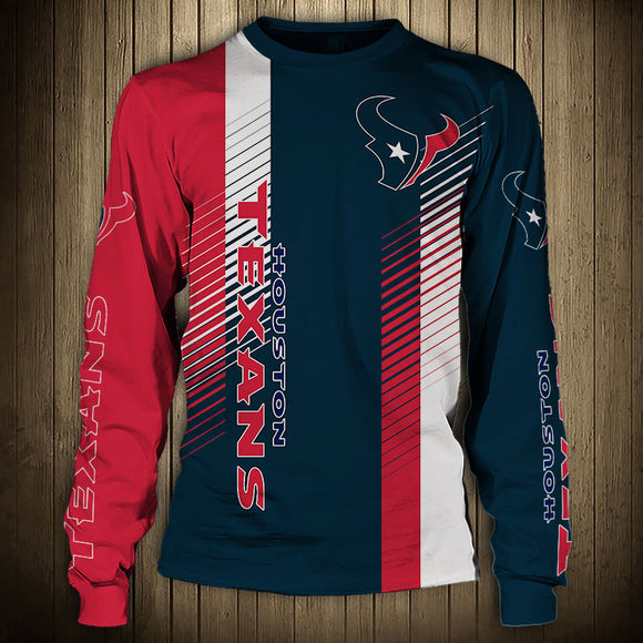 20% SALE OFF Women’s Houston Texans Sweatshirt Stripe