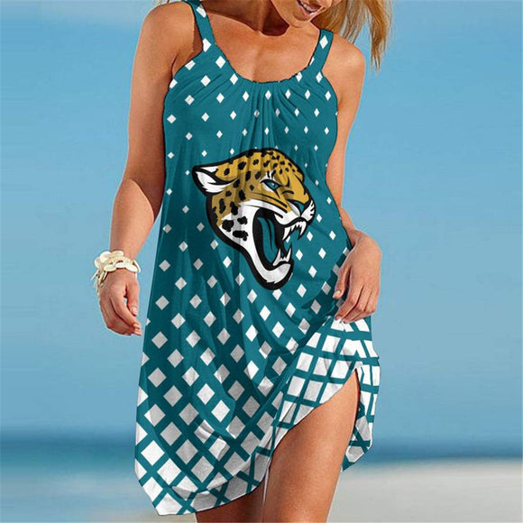 15% OFF Women's Jacksonville Jaguars Sleeveless Dress For Sale