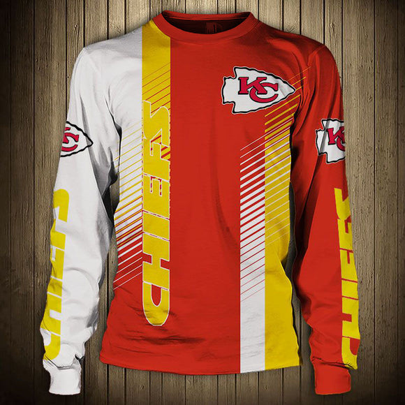 20% SALE OFF Women’s Kansas City Chiefs Sweatshirt Stripe