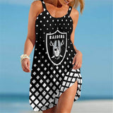 15% OFF Women's Las Vegas Raiders Sleeveless Dress For Sale