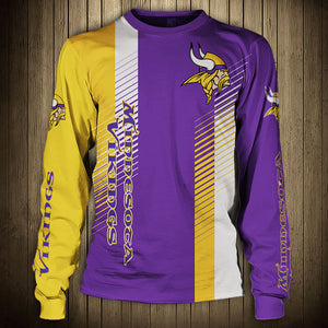 20% SALE OFF Women’s Minnesota Vikings Sweatshirt Stripe