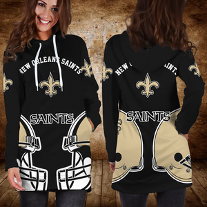 15% SALE OFF Women's New Orleans Saints Hoodie Dress Helmet - Only Today