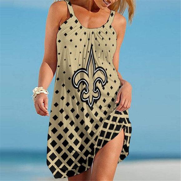 15% OFF Women's New Orleans Saints Sleeveless Dress For Sale