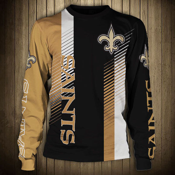 20% SALE OFF Women’s New Orleans Saints Sweatshirt Stripe