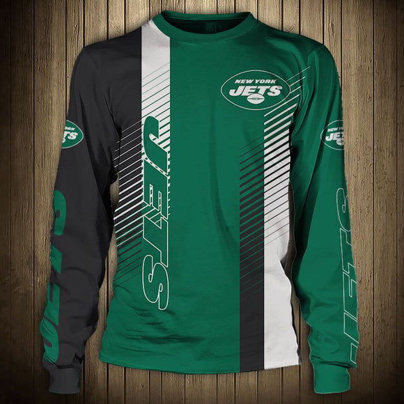 20% SALE OFF Women’s New York Jets Sweatshirt Stripe