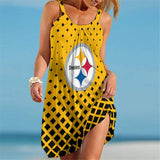 15% OFF Women's Pittsburgh Steelers Sleeveless Dress For Sale