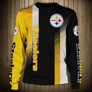 20% SALE OFF Women’s Pittsburgh Steelers Sweatshirt Stripe