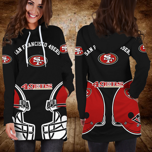 15% SALE OFF Women's San Francisco 49ers Hoodie Dress Helmet - Only Today