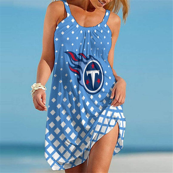 15% OFF Women's Tennessee Titans Sleeveless Dress For Sale