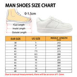 size chart Cleveland Browns Sneakers Air Force Mens Women